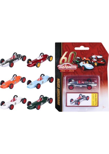 Bfs 212054103 Majorette Anniversary Edition First Ever 6-Asst