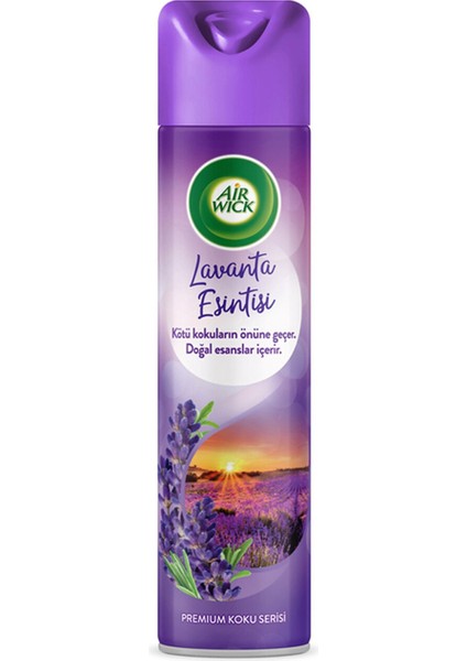 Wick Aerosol Lavanta Esintisi 300 ml 2 Adet