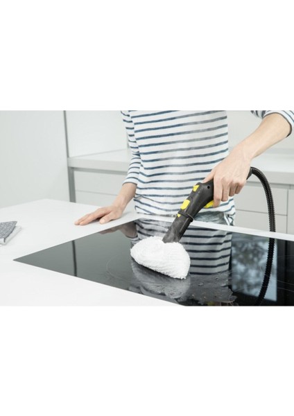 Sc 3 Easyfix 30 Sn Kullanıma Hazır Olan Buharlı Temizlik Makinesi Cam ve Halı Başlığı Dahil - Beyaz modelleri