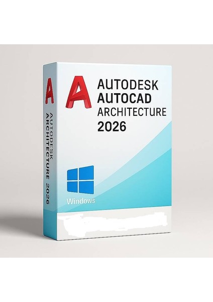 AutoCAD Architecture 2026 (Windows) - 1 PC 1 Yıl Autodesk Serial Key