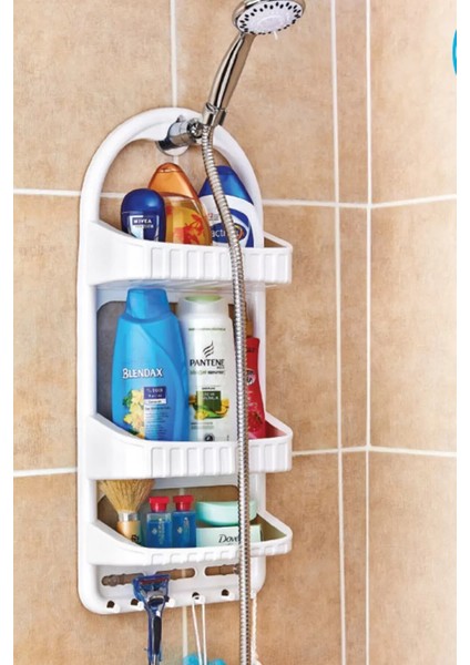 Duşa Asılabilir Şampuanlık Shower Caddy ROYALEKS-09165