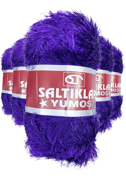 5 Adet Yumoş Sakallı El Örgü Ipi Yünü 109