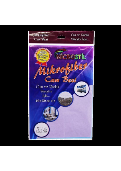 40X50CM Mikrofiber Temizlik Cam Bezi (5324)