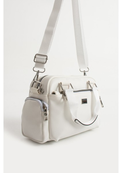 Sanmorris Glc Suya Dayanıklı Çok Bölmeli Krinkıl Çanta Kol Çantası Omuz 4017