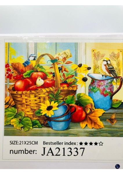 21X25 Çocuklar Için Boncuklu Taşlı Mozaik Elmas Boyama Goblen Pano Tablo Resim Boncuk Puzzle Diamond Painting fiyatları