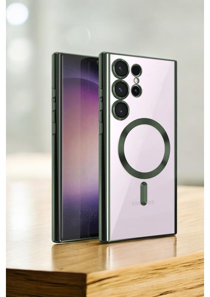 Samsung Galaxy S22 Ultra Kılıf Sararma Yapmaz Magsafe Şarj Özellikli A++ Kalite Kapak