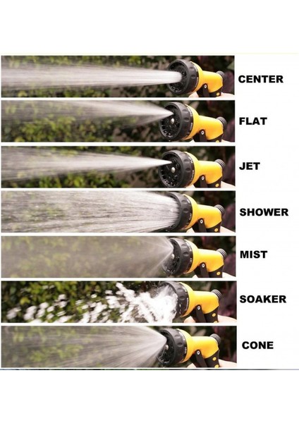Sulama Tabancası - 4lü Sulama Sistemi 7 Fonkiyonlu (5324) indirimleri