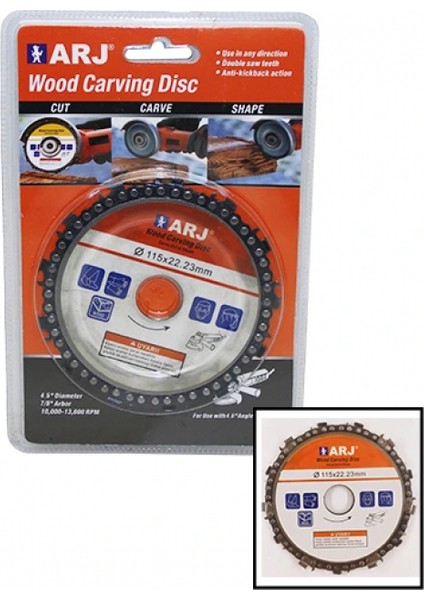 115X22.23MM Zincirli Ahşap Testere Disk (5324)