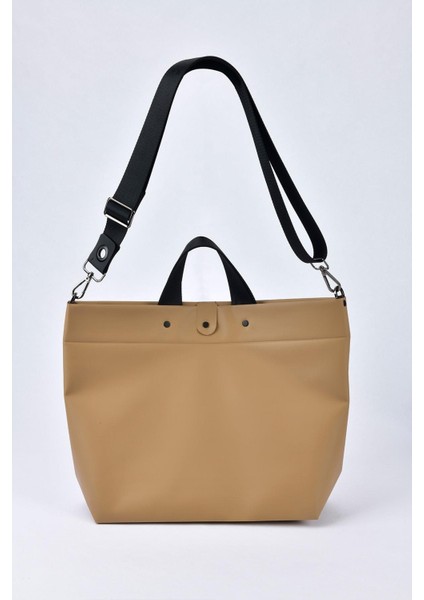 Camel (Deve Tüyü) Loop Tote Bag Çanta