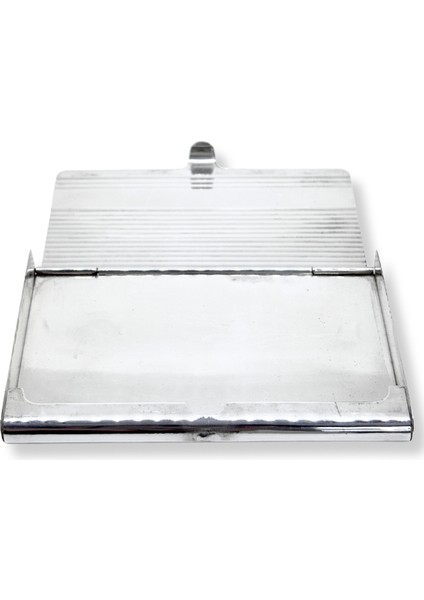 Çizgi Kabartma Desenli Gümüş Sigara Tabakası fiyatları