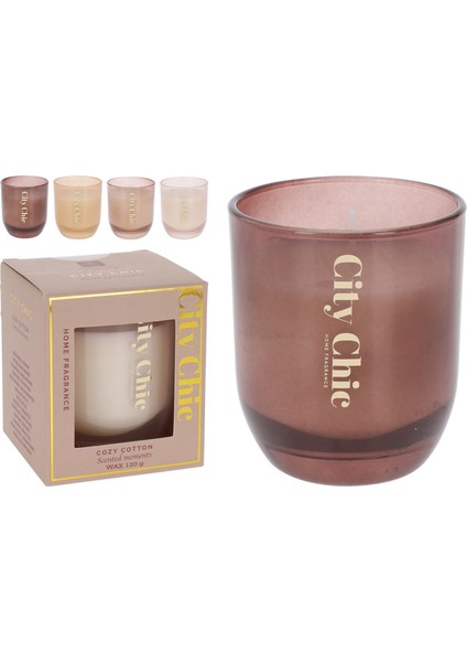 Cıty Chıque Kokulu Mum 120 G 3 Adet