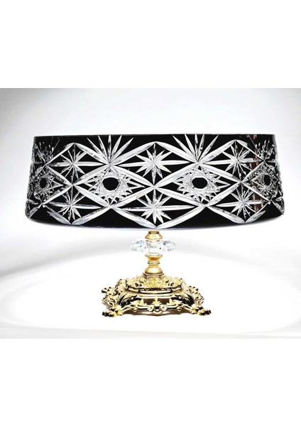 El Yapımı Kristal Avangart Vizyon Merkür Dekoratif Sunumluk Ayaklı Kase fiyatları
