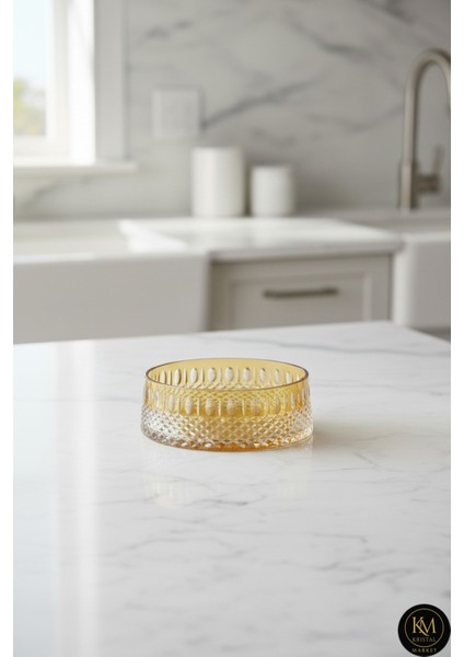 Kristal Kesme Arish Sofra Sunum Kase