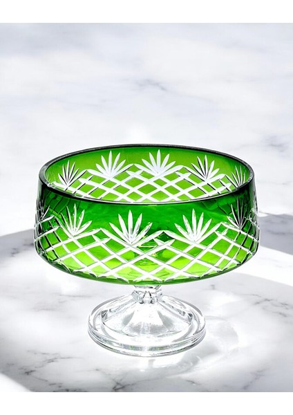 Kesme Kristal Dekor 2'li Kase modelleri