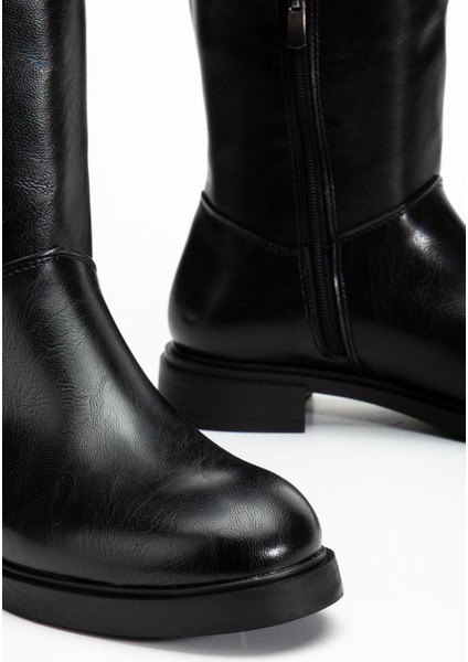 Suins Lorissa Model Dizüstü Kadın Siyah Çizme modelleri