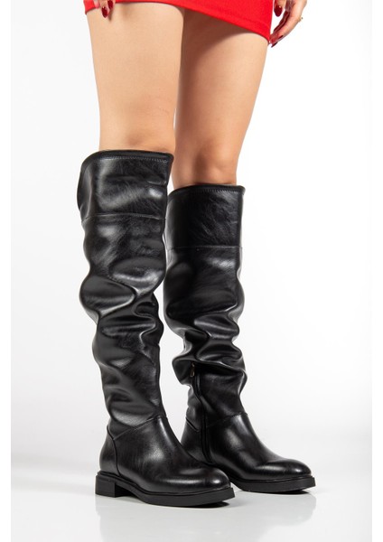 Suins Lorissa Model Dizüstü Kadın Siyah Çizme indirimleri
