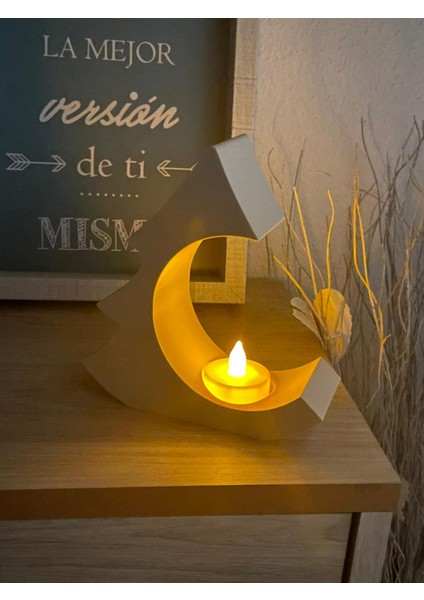 Minimalist Noel Ağacı Mumluk