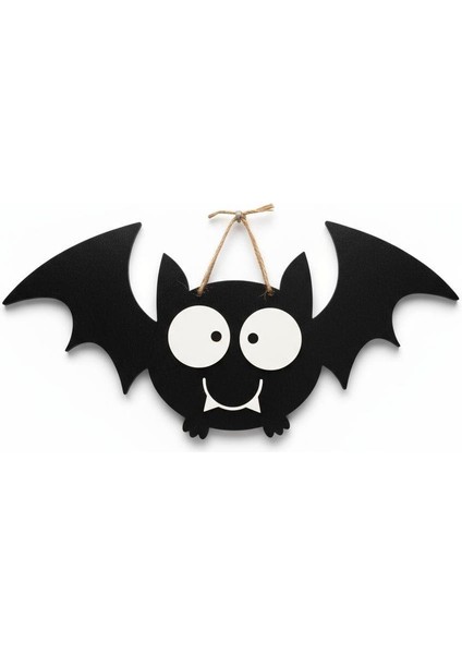 Halloween Temalı Sevimli Yarasa Duvar-Kapı Dekoru