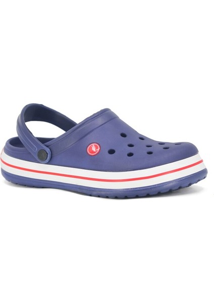 Merdane EM0079.01 (Ceox) Kutulu Eva Cross Terlik Lacivert - Beyaz - Kırmızı No 45