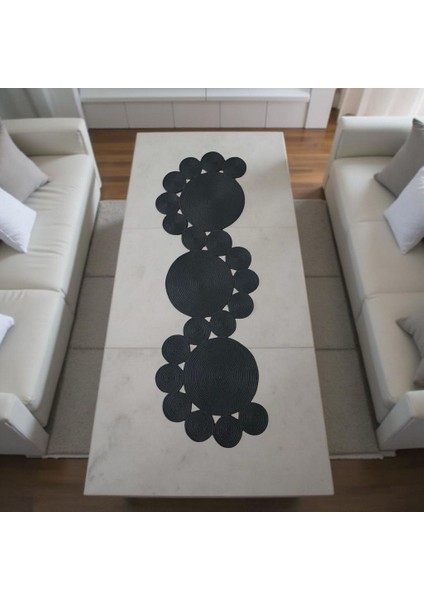 Jüt, Hasır, Dekoratif Masa Örtüsü, Runner, Amerikan Servis, Sehpa Örtüsü