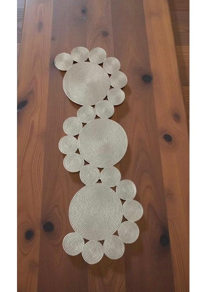 Jüt, Hasır, Dekoratif Masa Örtüsü, Runner, Amerikan Servis, Sehpa Örtüsü fiyatları