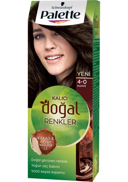 3 Adet Palette Natural Saç Boyası 4.0 Kahve fiyatları