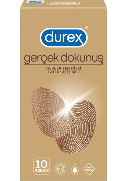 Gerçek Dokunuş Prezervatif 10'lu 3 Adet