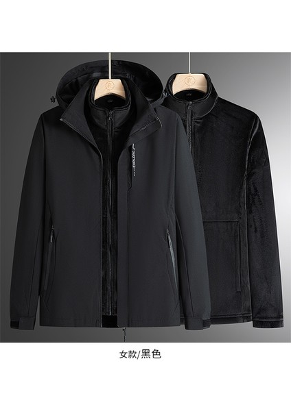 3n1 Model Outdoor Su Geçirmez Kışlık/mevsimlik Mont (Ayrılabilen Polar Sayesinde Hem Mont, Hem Polar, Hem Yağmurluk)