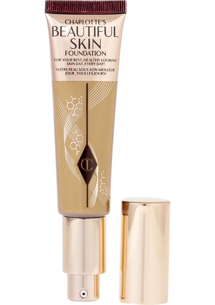 Charlotte's Beautiful Skin Foundation - Fondöten 7 Warm (30 Ml)
