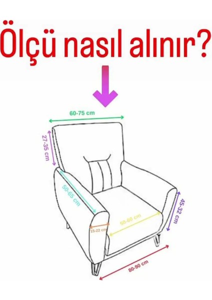 Kadife Lastikli Koltuk Örtüsü Kanepe Kılıfı Çekyat Örtüsü Esnek fiyatları