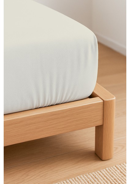 | Purecomfort | %100 Pamuk Ranforce Çift Kişilik Lastikli Çarşaf | 160X200 | Toz Pembe