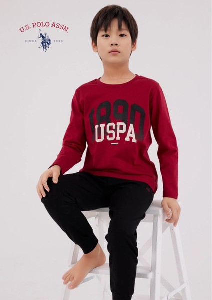 Erkek Çocuk Baskılı %100 Pamuk Pijama Takımı L1.USP.220.3.001 fiyatları