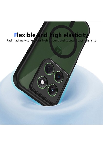 Motorola Edge 60 Pro Kılıf, Manyetik Yarı Saydam Mat Darbeye Dayanıklı ve Parmak Izi Önleyici Koruyucu Kılıf-Siyah (Yurt Dışından) fırsatları