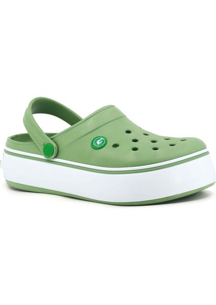 Zenne 812G Gabi Kutulu Sargılı Cross Terlik Yeşil No 39
