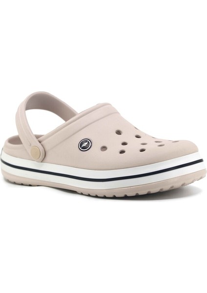 Sonimix Merdane EM0079.01 (Ceox) Kutulu Eva Cross Terlik Kum - Beyaz - Siyah No 41