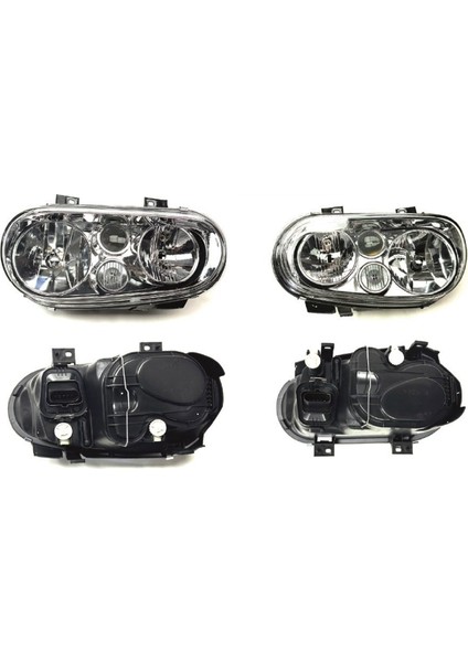 Volkswagen Golf 4 97-04 Far Lambası Sağ-Sol Takım (Sissiz)