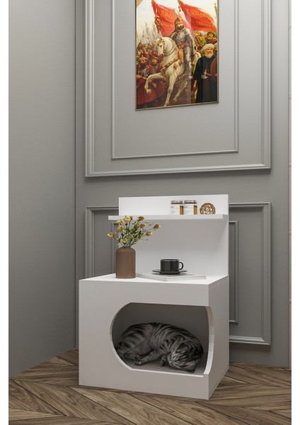 Kedi Evi Komodin,pet Komodin,yıkanabilir Minderli,portatif Minifix Kurulum fiyatları