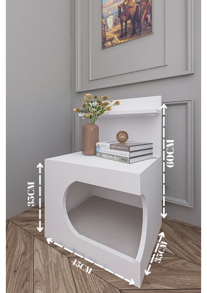 Kedi Evi Komodin,pet Komodin,yıkanabilir Minderli,portatif Minifix Kurulum