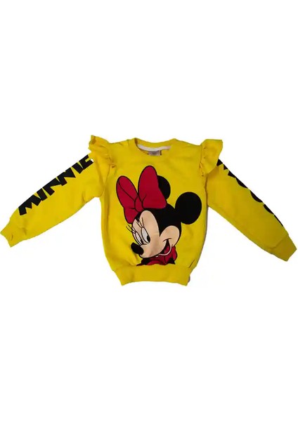 Mınnıe Mouse Sarı Siyah Taytlı Takım fiyatları