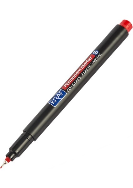 Kraf Asetat Kalemi 290 S Kırmızı 12 Adet