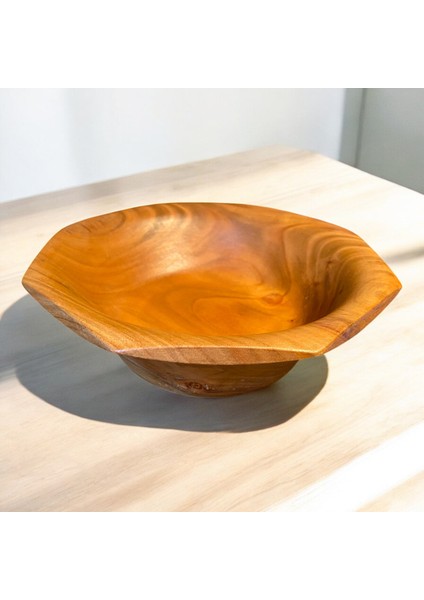 🍒 El Yapımı Kiraz Ağacından Ahşap Meyve Tabağı fiyatları