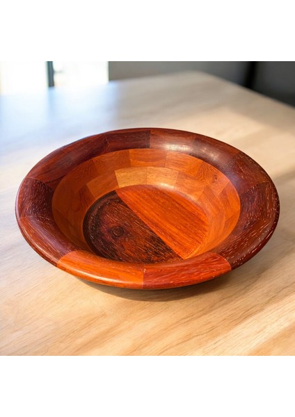 🌿 El Yapımı Duka Ağacından Ahşap Meyve Tabağı fırsatları