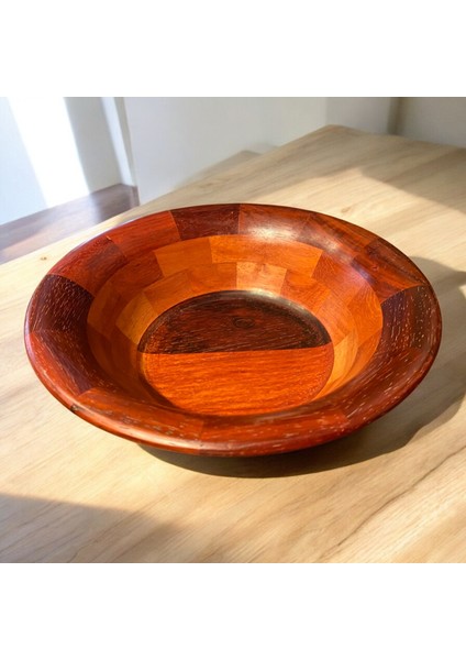 🌿 El Yapımı Duka Ağacından Ahşap Meyve Tabağı indirimleri