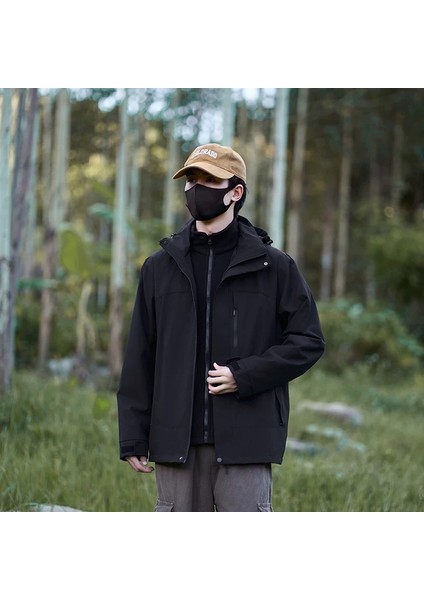 3n1 Model Outdoor Su Geçirmez Kışlık/mevsimlik Mont (Ayrılabilen Polar Sayesinde Hem Mont, Hem Polar, Hem Yağmurluk) fırsatları