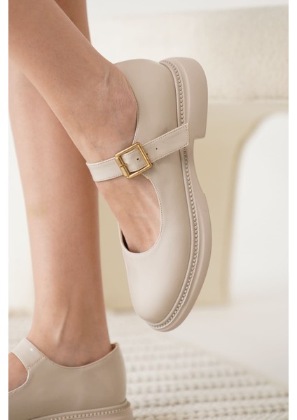 Anairb Bej Gunluk Mary Jane Ayakkabı fiyatları