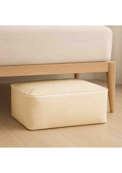 Hurç Tekli 65×40×32 cm Açık Krem | Çok Amaçlı Saklama Hurcu fiyatları