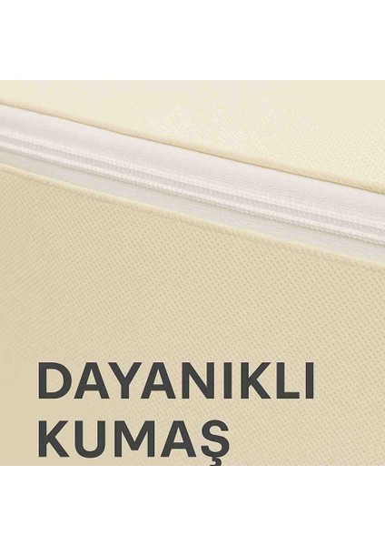 Hurç Tekli 65×40×32 cm Açık Krem | Çok Amaçlı Saklama Hurcu fırsatları