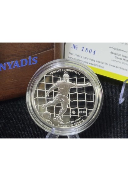 – Lefter Küçükandonyadis Türk Spor Insanları Serisi No:3 Gümüş Hatıra Sikkesi Özel Ahşap Kutulu fiyatları
