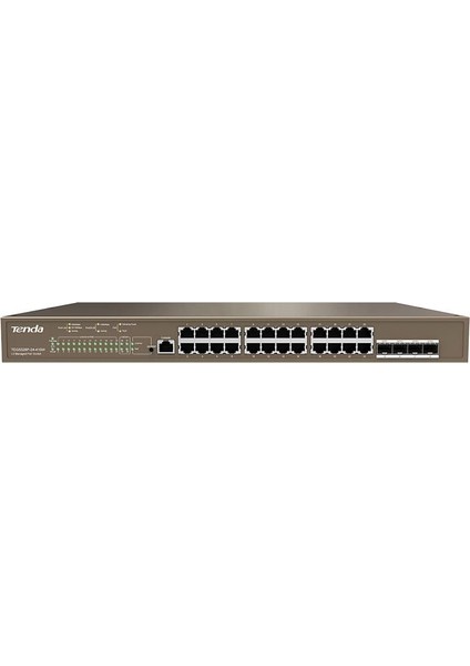 TEG5328P-24-410W 24 Port Poe 10/100/1000 410W Yonetılebılır Desktop Swıtch modelleri