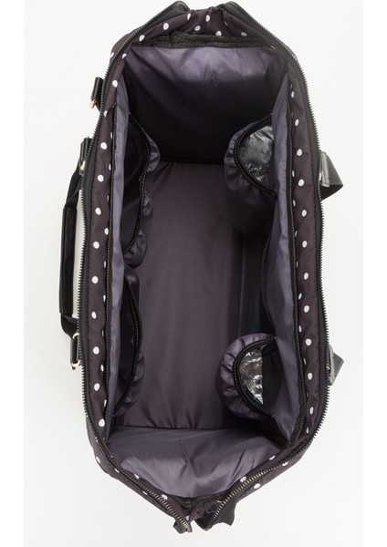 Bondit Hafif Kumaş Alaçatı Modeli Anne Bebek Çantası Bebek Bakım Çantası